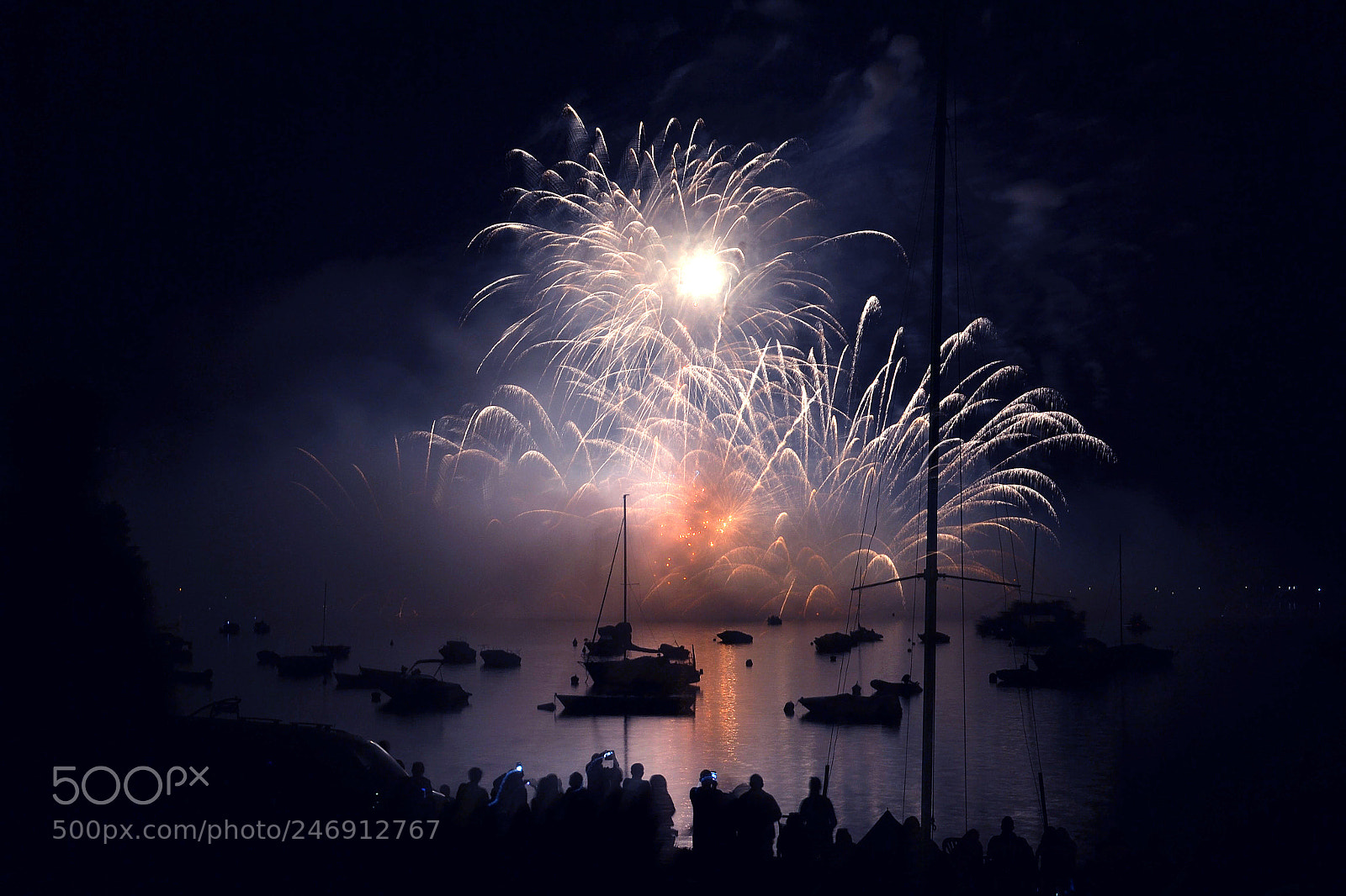 Nikon D3100 sample photo. Fireworks - nysa, poland photography