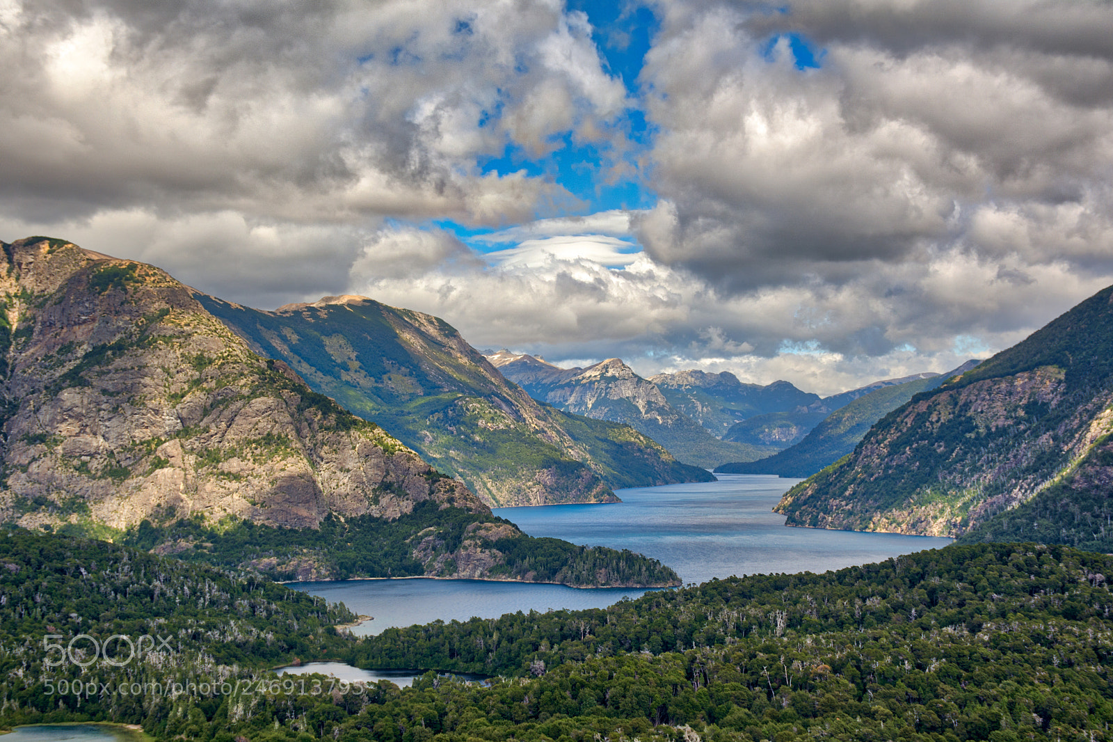 Nikon D5200 sample photo. Top of the llao-llao photography