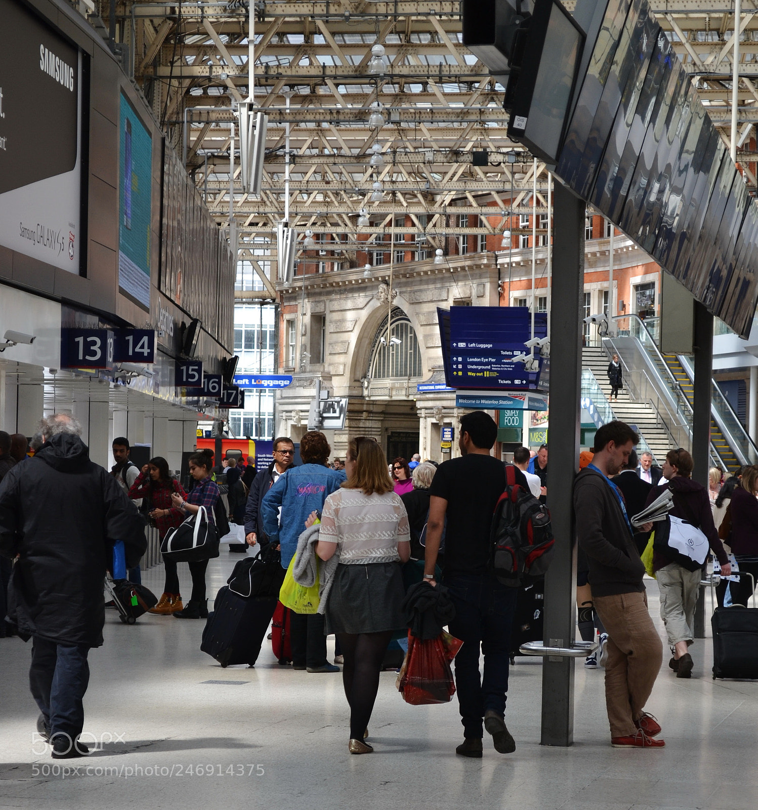 Nikon D3100 sample photo. London waterloo photography