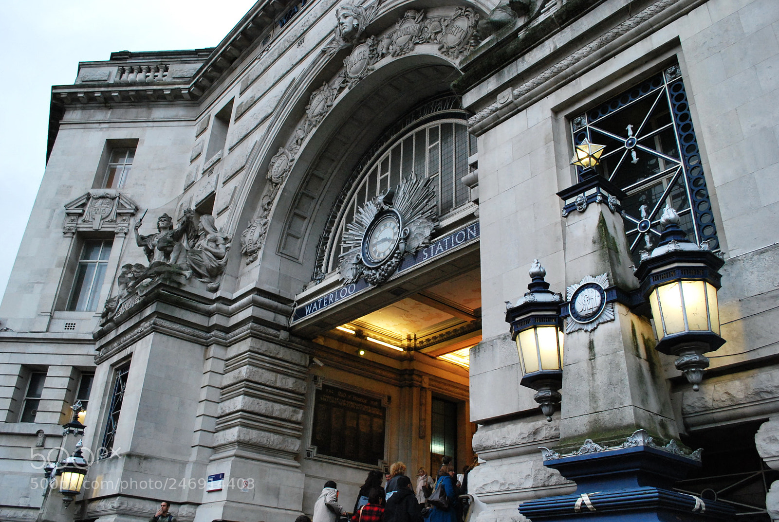 Nikon D60 sample photo. London waterloo photography