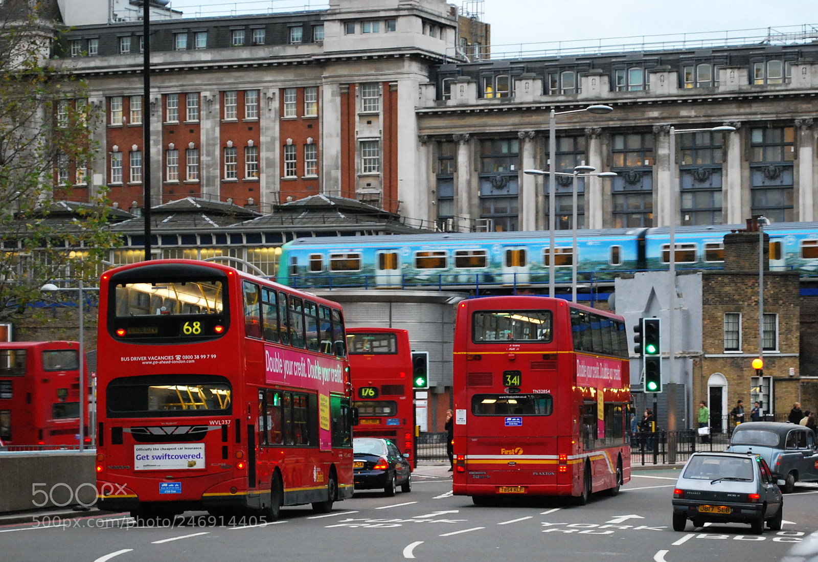 Nikon D60 sample photo. London waterloo photography