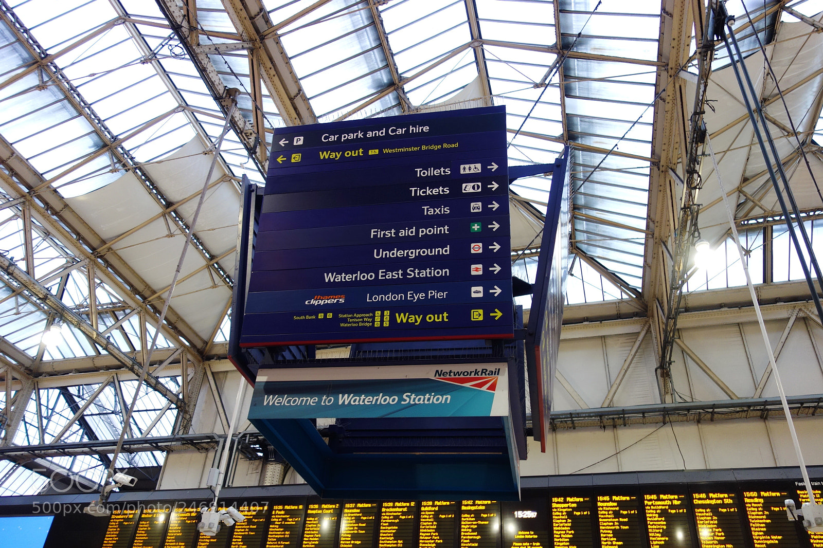 Sony Cyber-shot DSC-RX100 sample photo. London waterloo photography