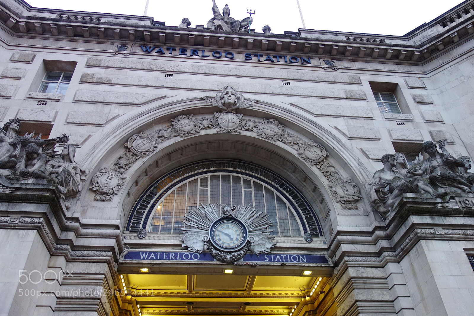 Sony Cyber-shot DSC-RX100 sample photo. London waterloo photography
