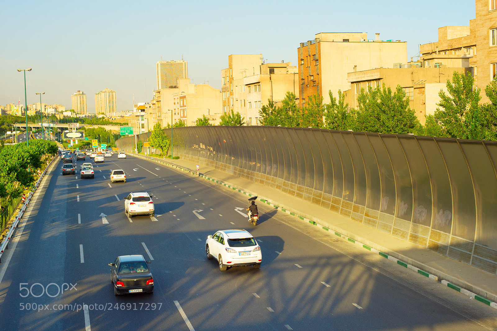 Nikon Df sample photo. Tehran road traffic. iran photography