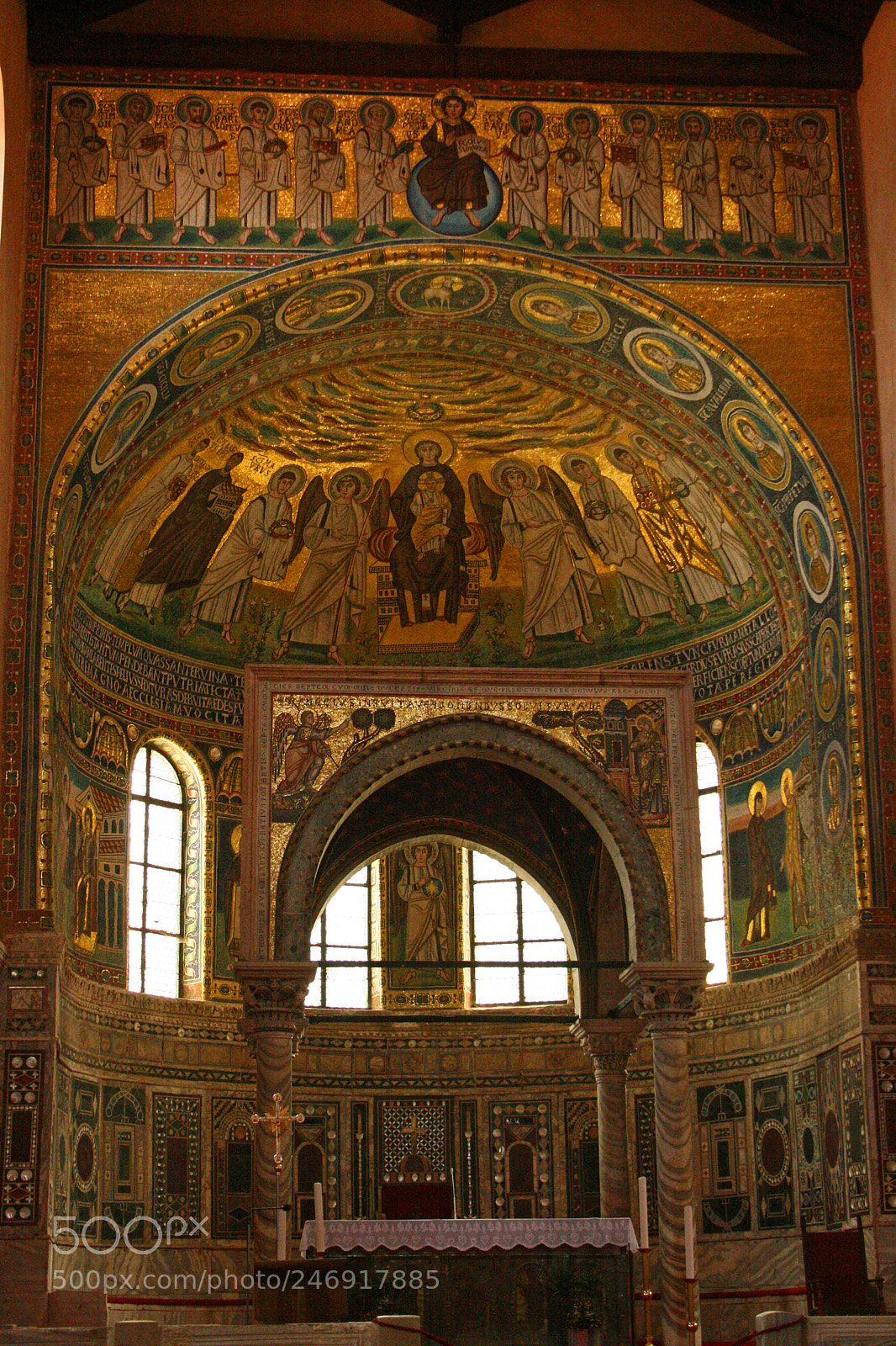 Canon EOS 400D (EOS Digital Rebel XTi / EOS Kiss Digital X) sample photo. Euphrasian basilica poreč photography