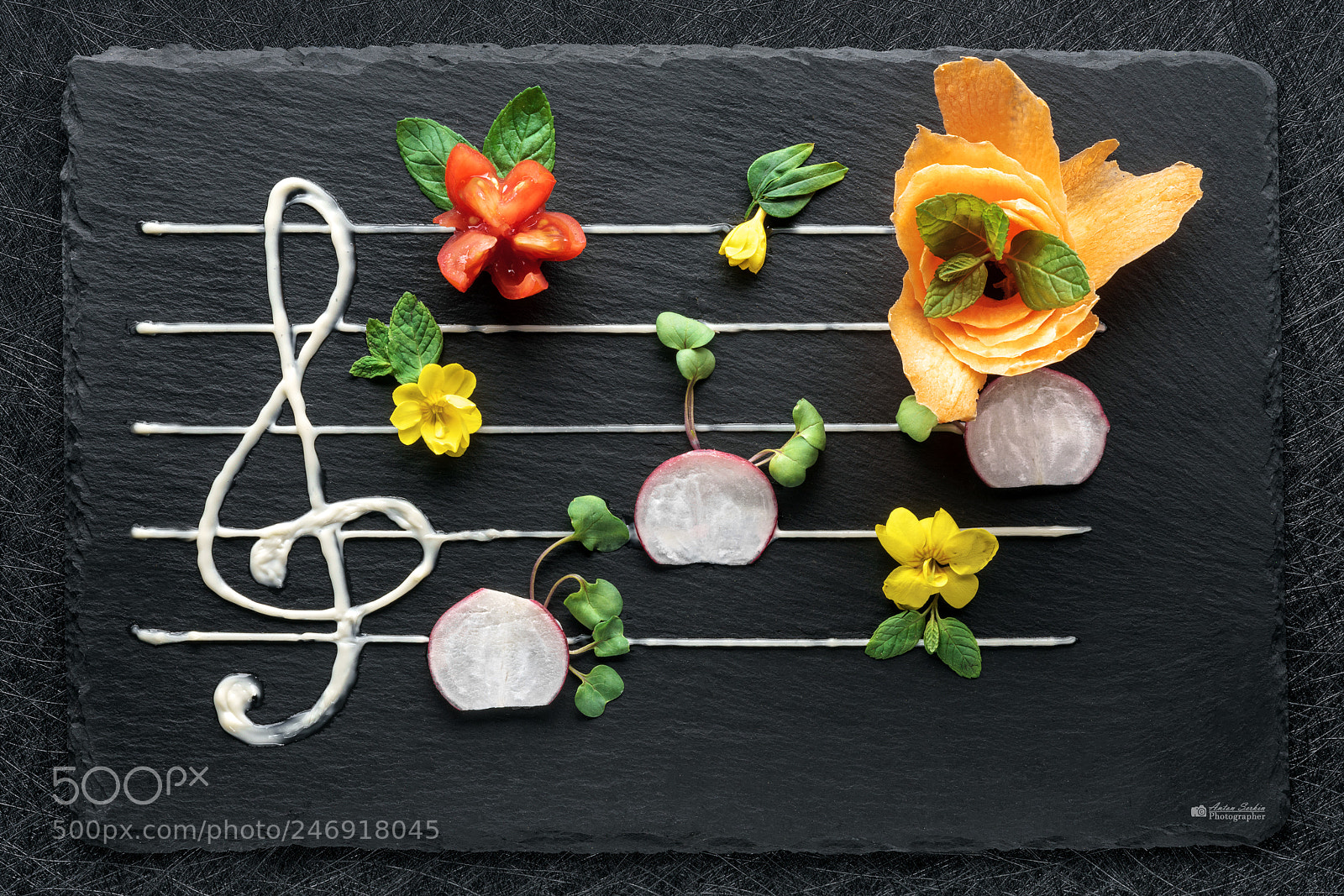 Sony a7R II sample photo. Musical vegetables photography