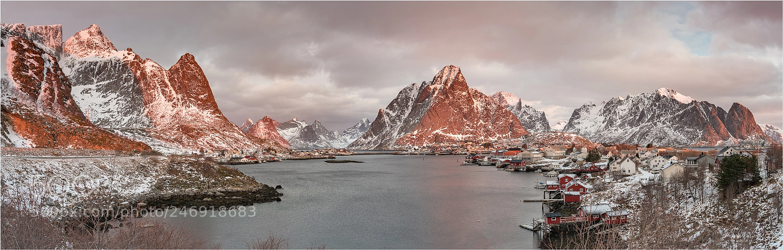 Nikon D850 sample photo. Panoramaview reine photography