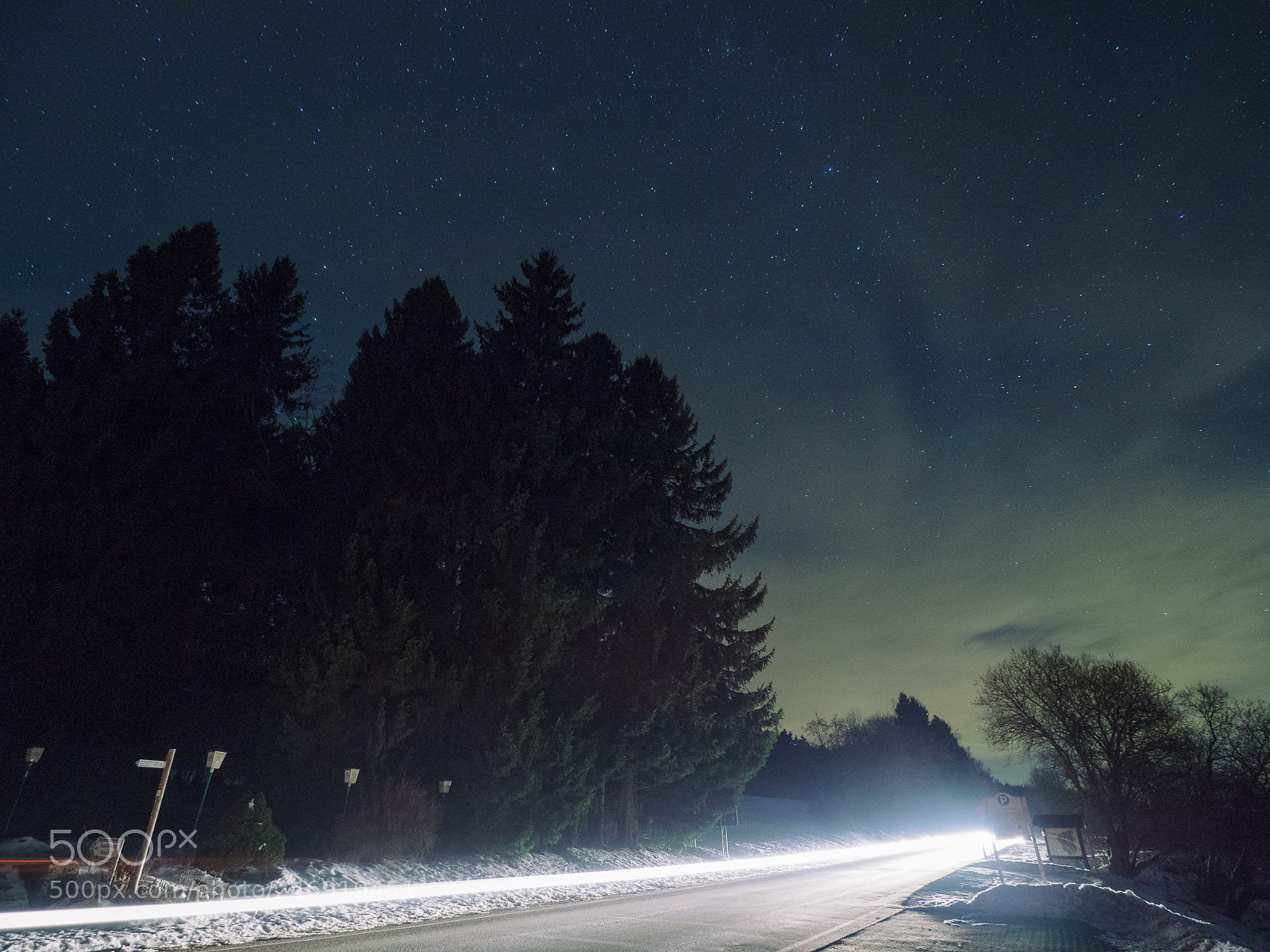 Olympus OM-D E-M1 sample photo. Night racer photography