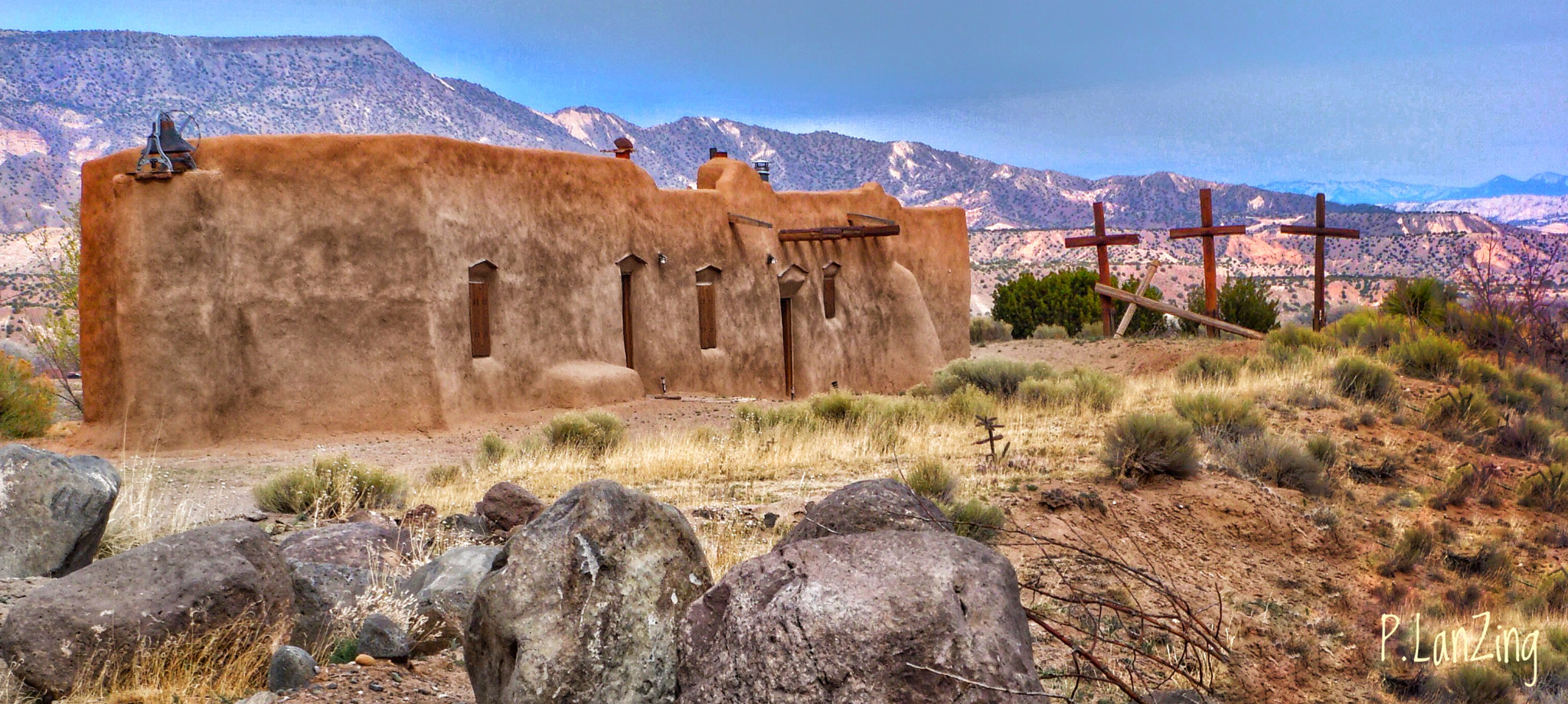 Sony DSC-T100 sample photo. Penitente morada, abiquiu, new mexico photography