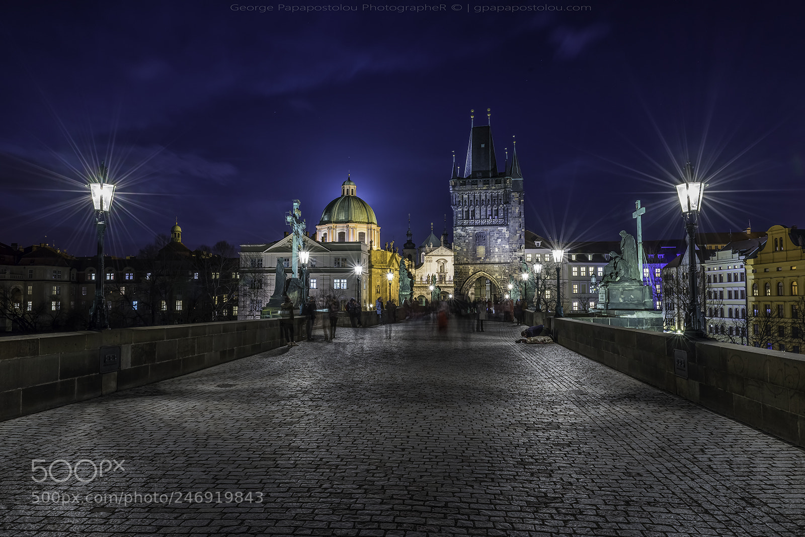 Nikon D610 sample photo. Prague at night photography