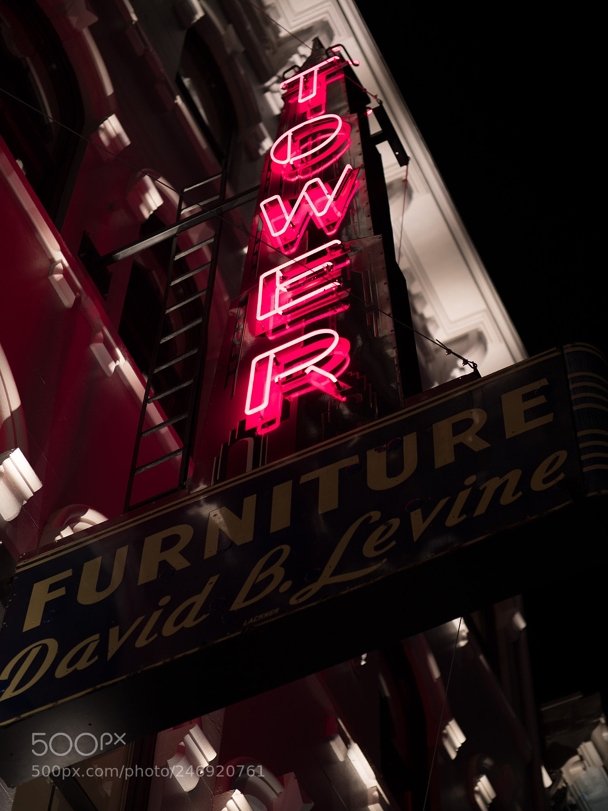 Panasonic Lumix DC-G9 sample photo. Restored tower furniture sign photography