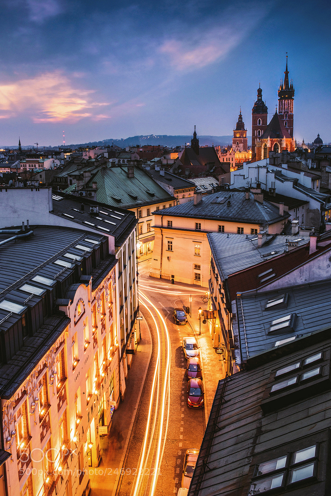 Nikon D810 sample photo. Goodnight, kraków photography