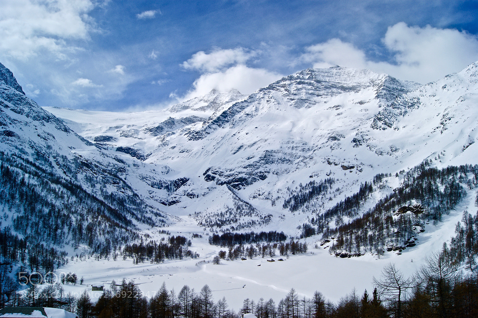 Sony Alpha DSLR-A290 sample photo. Swiss alps photography