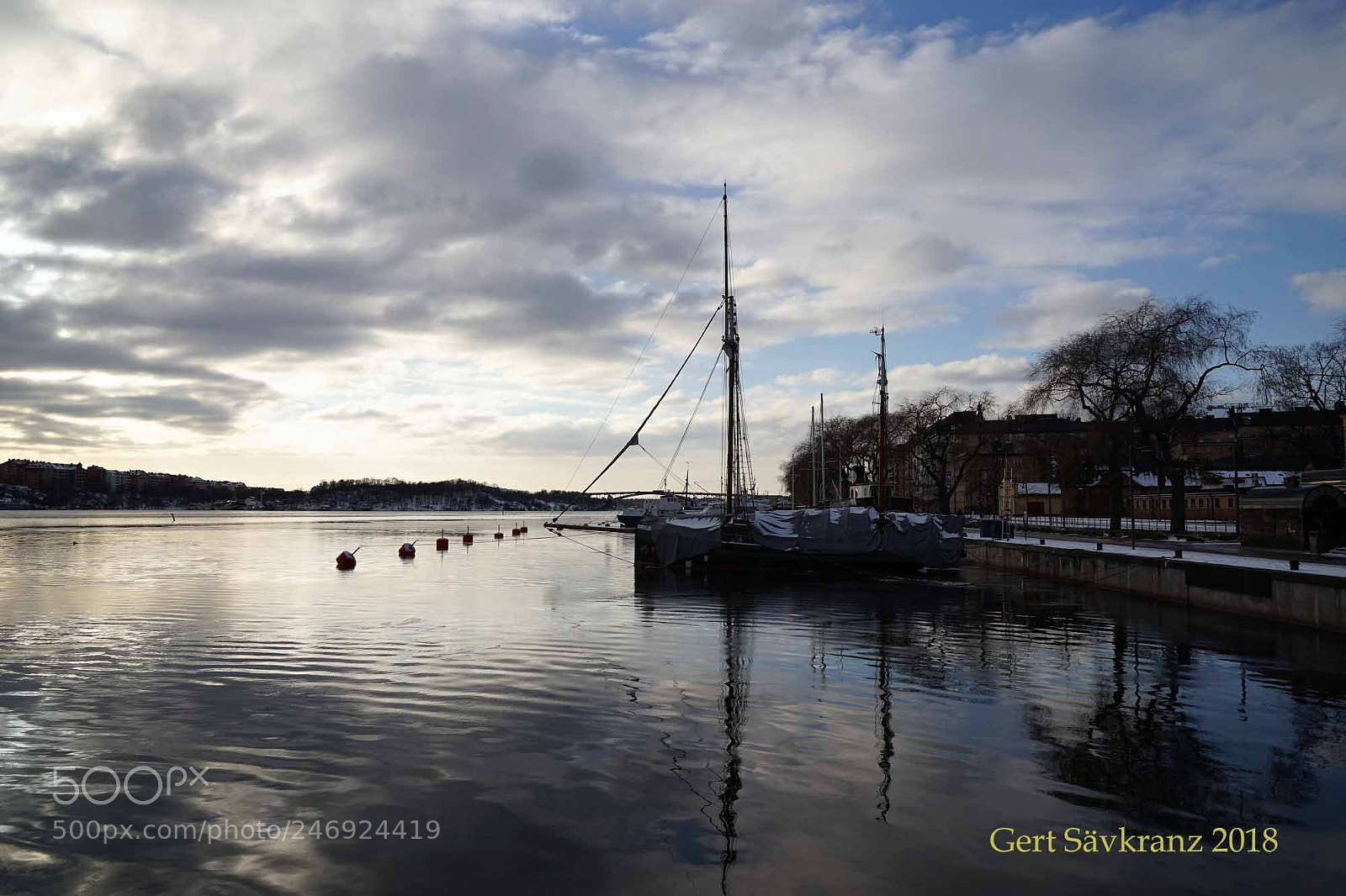 Sony a7 II sample photo. Winter in stockholm 2018 photography