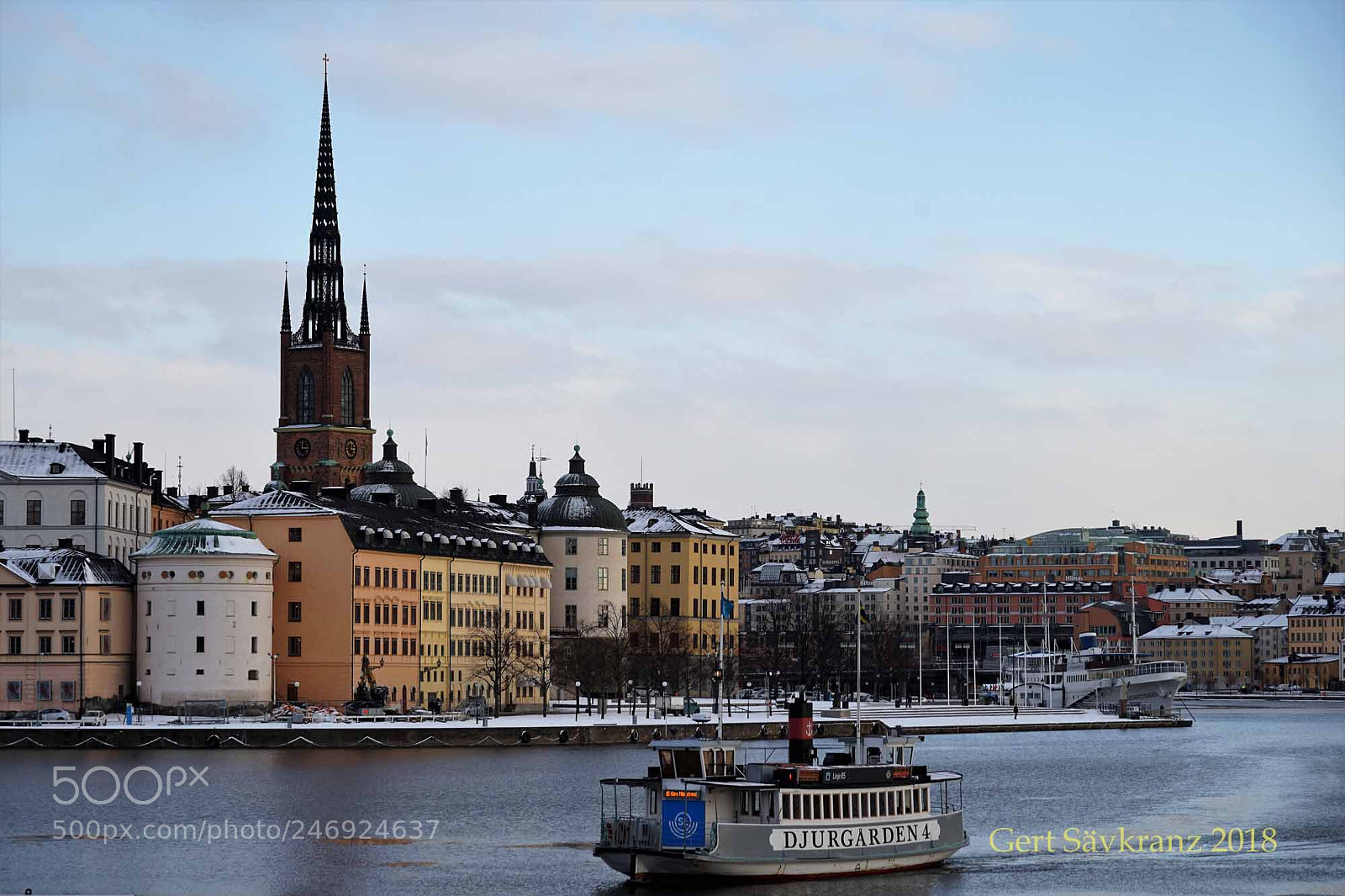 Sony a7 II sample photo. Winter in stockholm 2018 photography