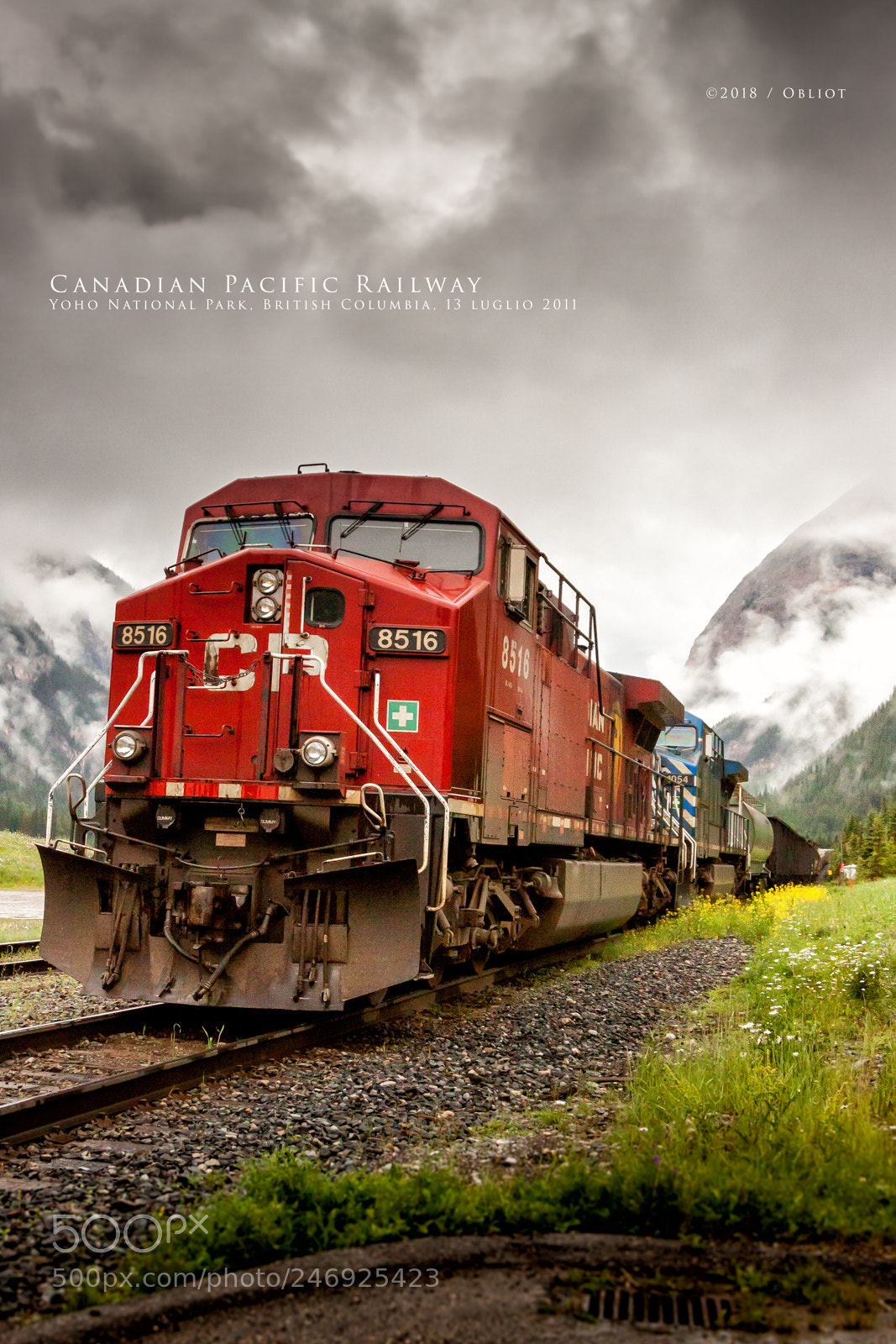 Canon EOS 50D sample photo. Canadian pacific railway photography