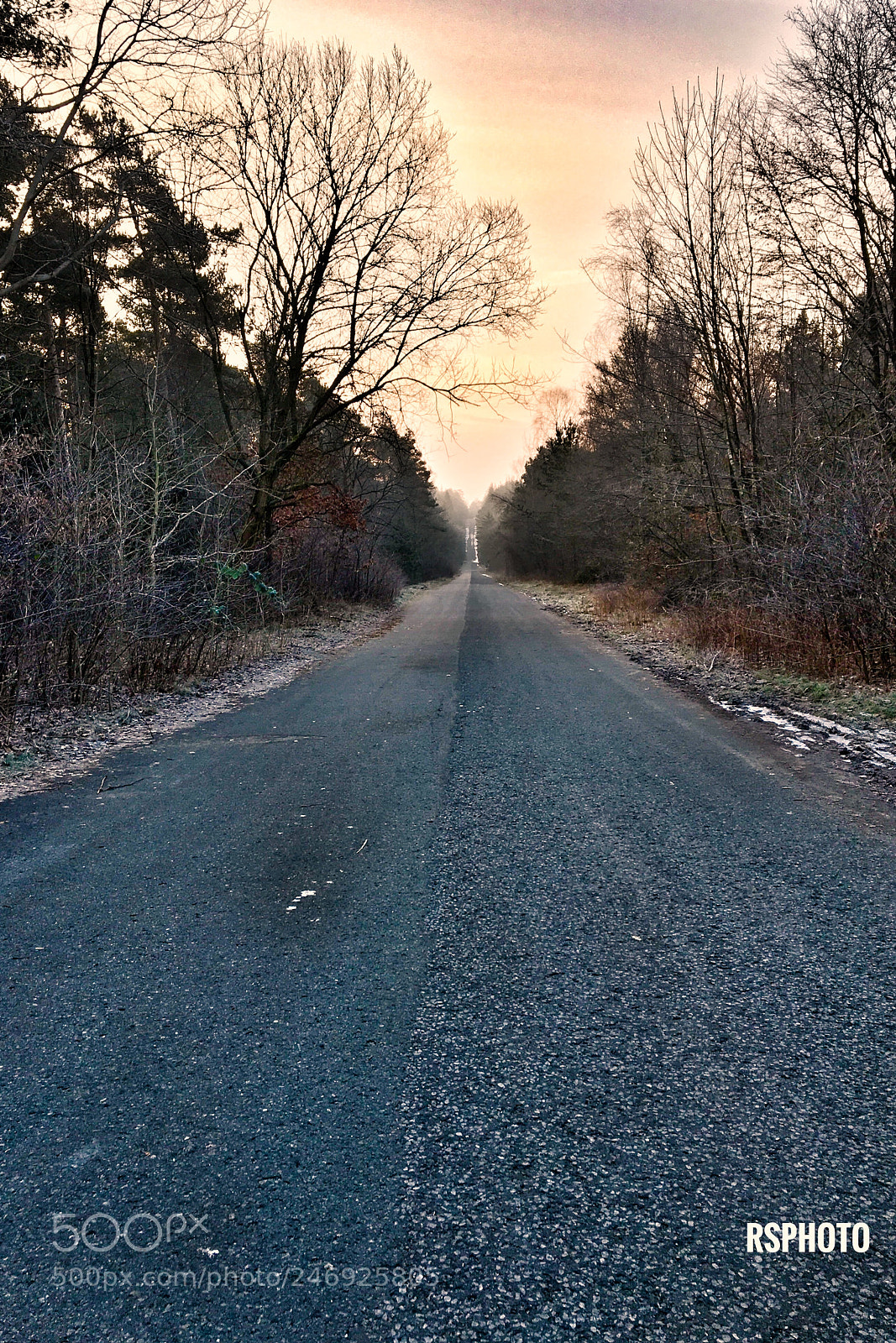 Apple iPhone 6s sample photo. Long way photography