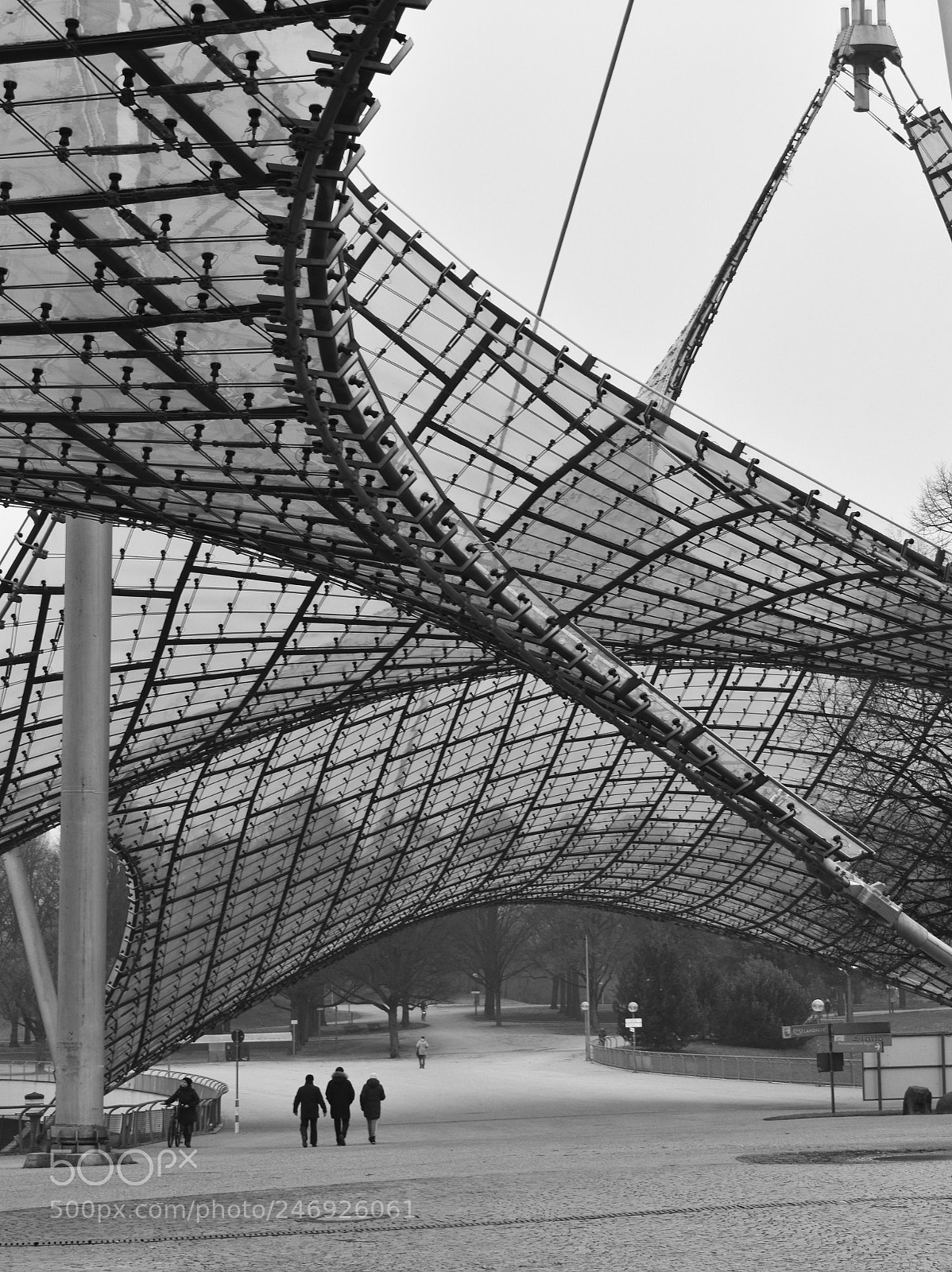 Nikon D3400 sample photo. Olimpiastadium photography