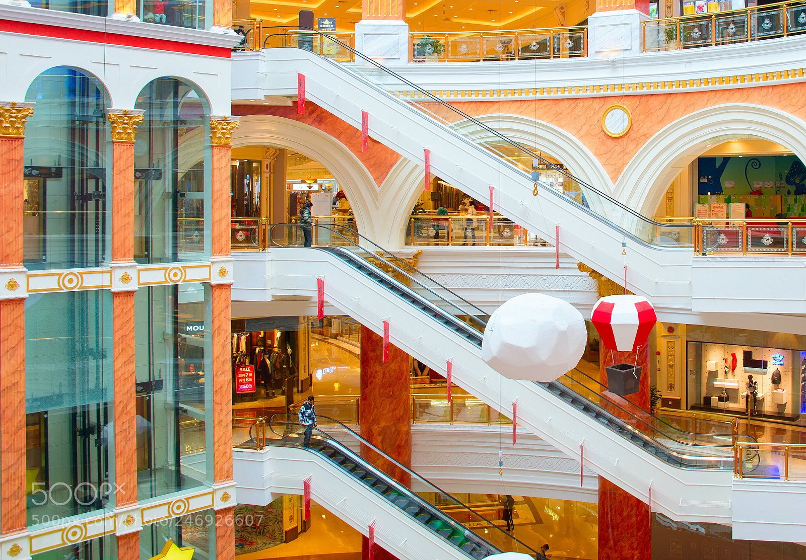 Nikon Df sample photo. Global harbour shopping mall photography