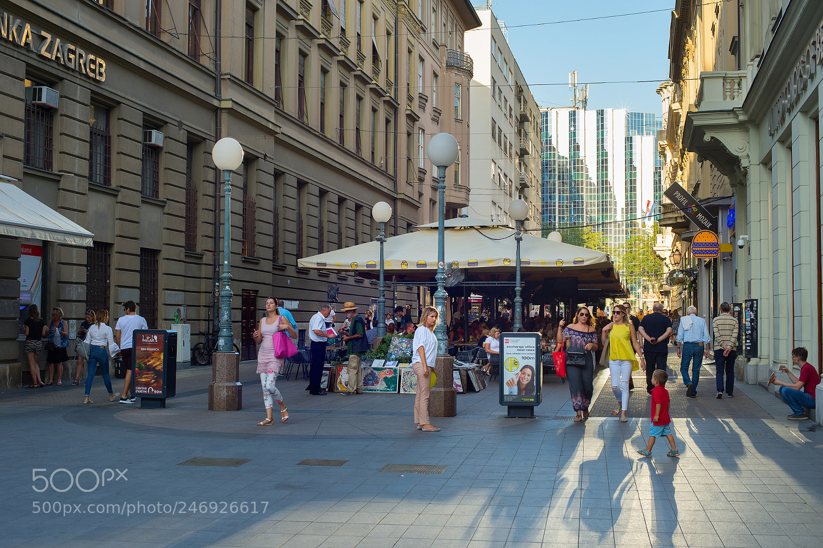 Nikon Df sample photo. People at downtown street photography