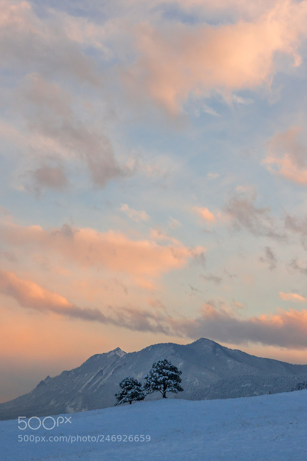 Sony SLT-A77 sample photo. Colorful winter sunset photography