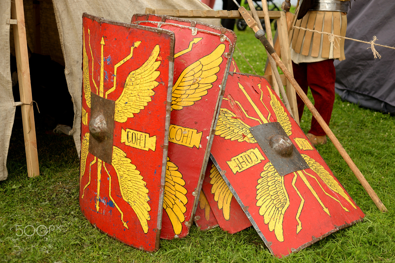 Nikon D610 + Nikon AF Nikkor 50mm F1.8D sample photo. Shields of roman legionaries. photography