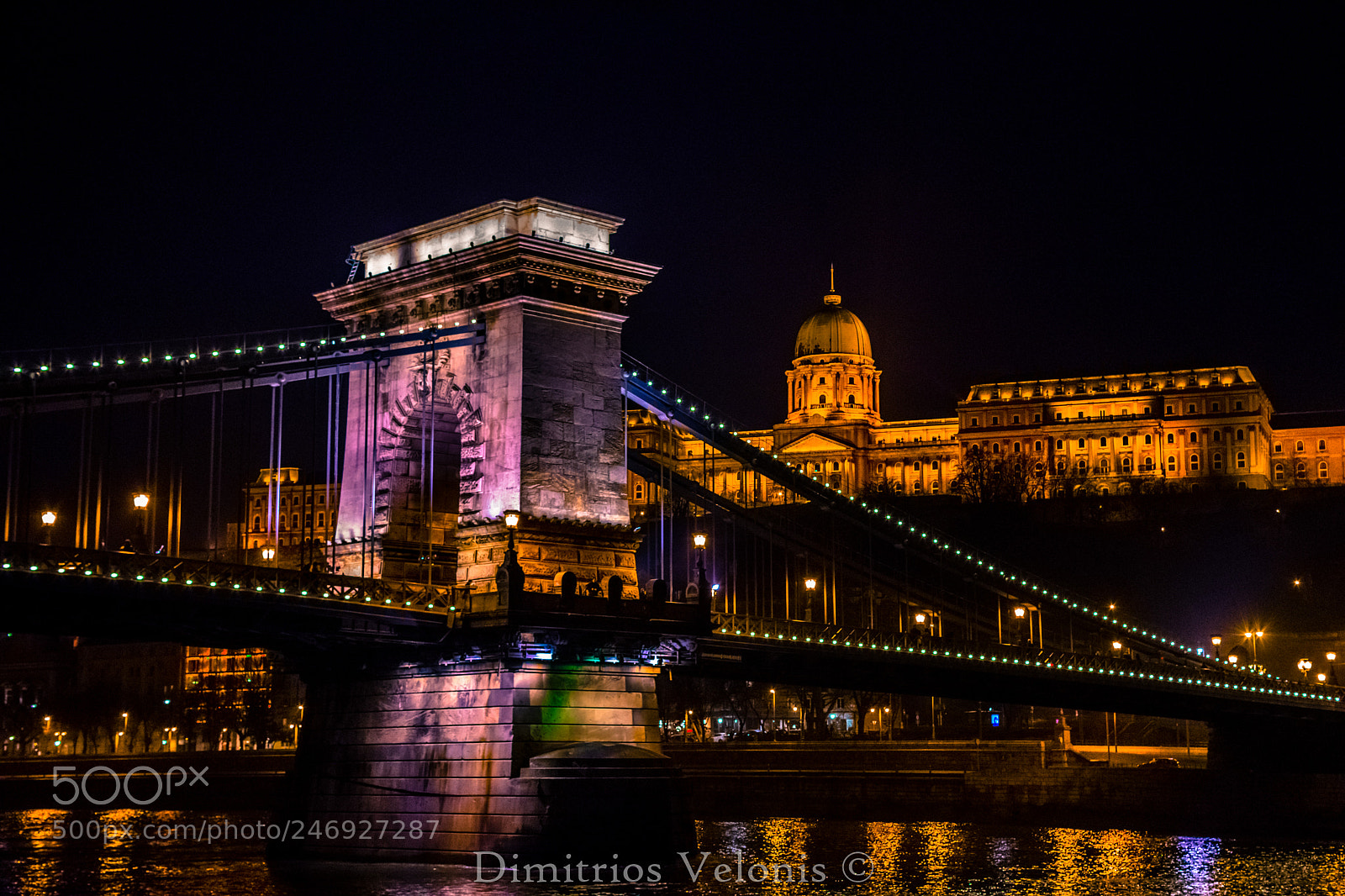 Nikon D7200 sample photo. Chain bridge photography
