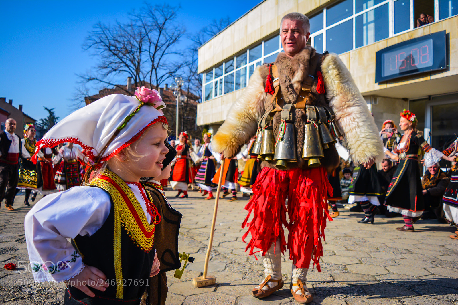 Nikon D5200 sample photo. Bulgarian kukeri tradition photography
