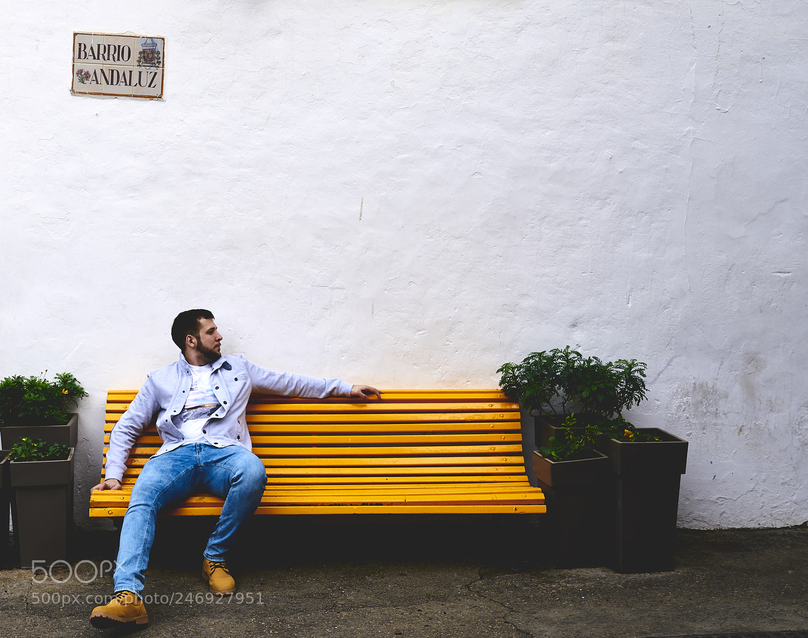 Sony a7R II sample photo. Relax time. spanish village photography