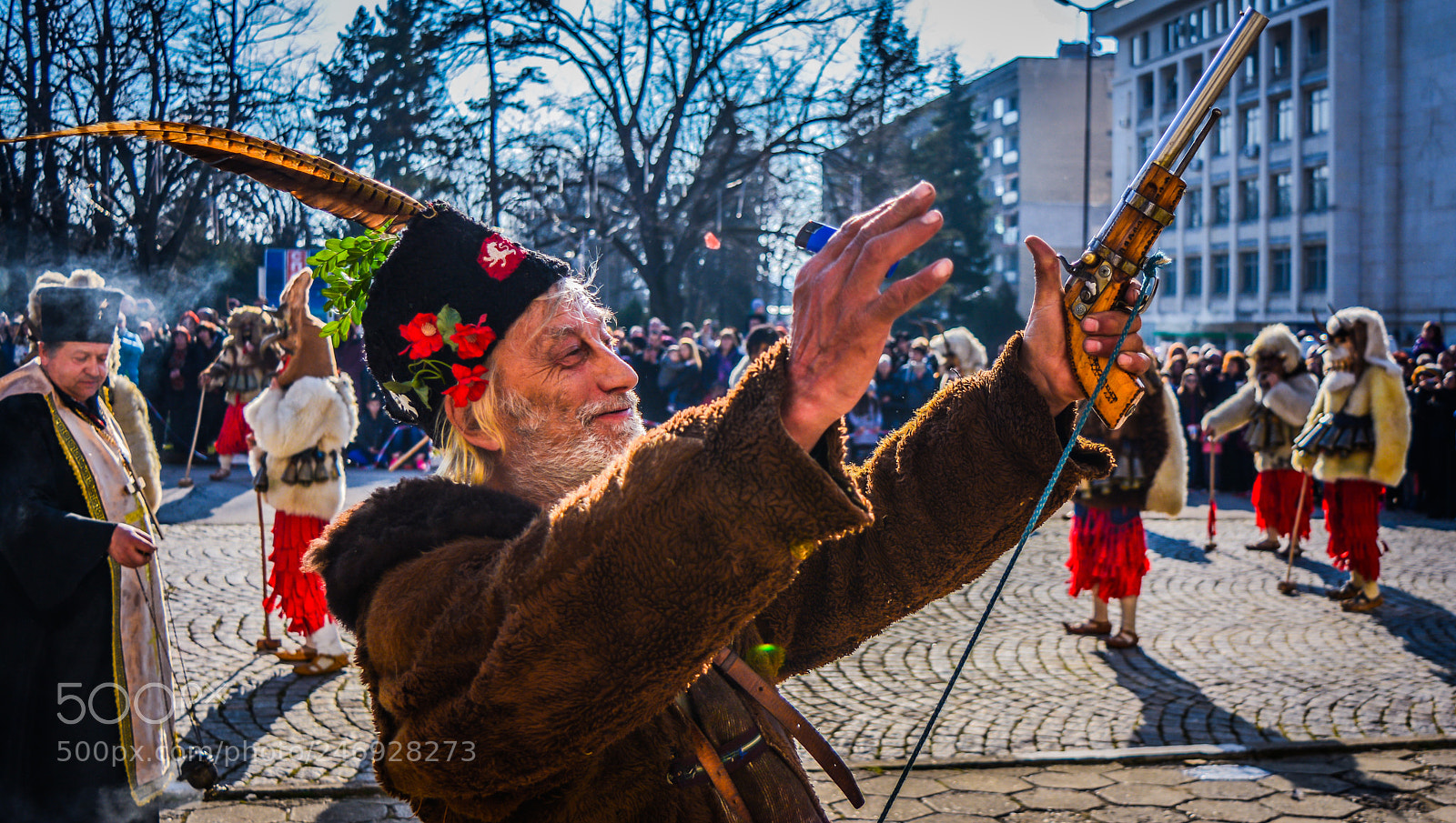 Nikon D5200 sample photo. Bulgarian kukeri tradition photography
