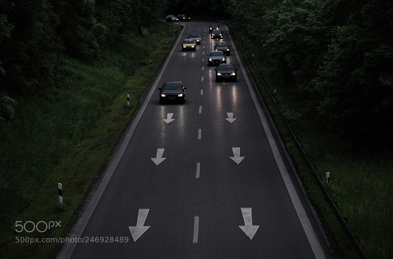 Fujifilm X-E1 sample photo. Autobahn photography