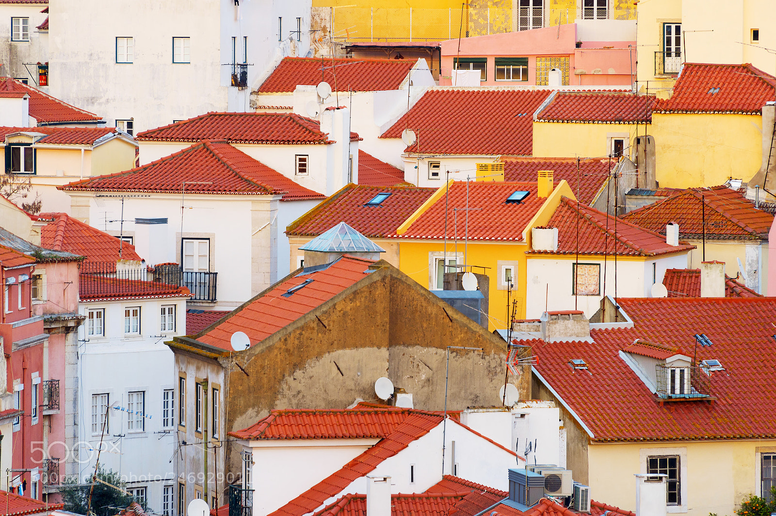 Nikon Df sample photo. Lisbon traditional architecture background photography