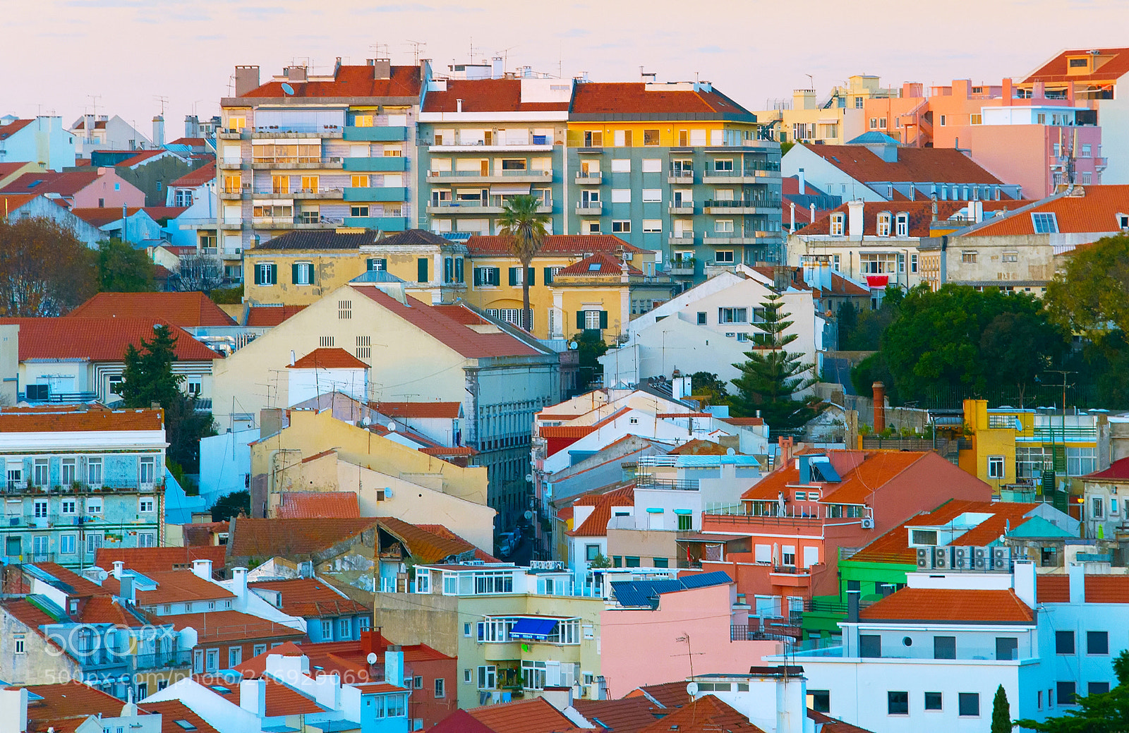 Nikon Df sample photo. Lisbon old town architecture photography