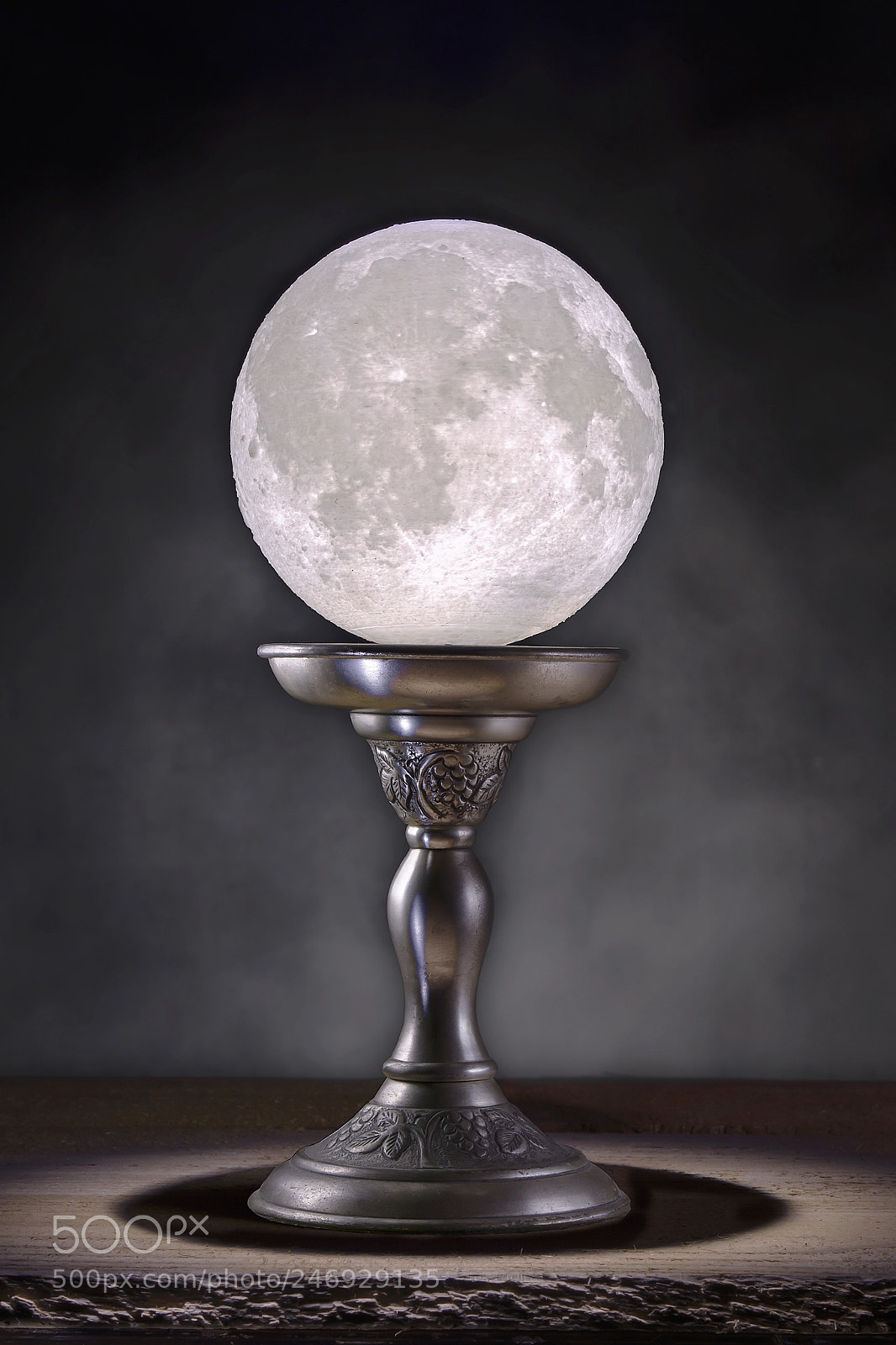 Nikon D7100 sample photo. Moon on a silverstand photography