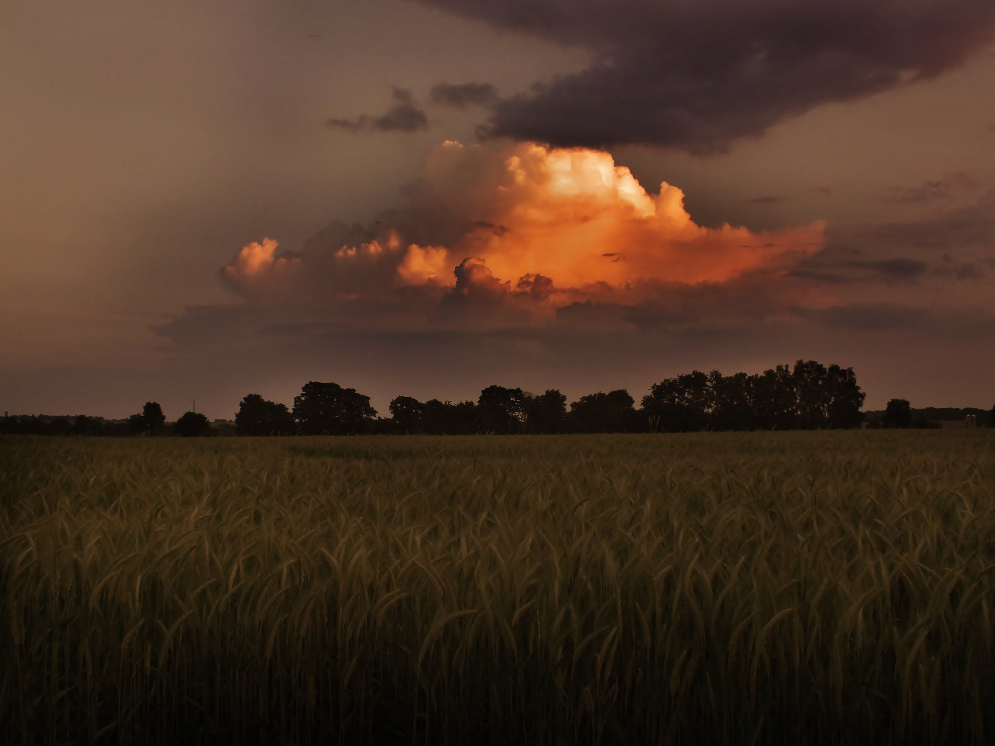 Fujifilm FinePix HS35EXR sample photo. Sommergewitter photography