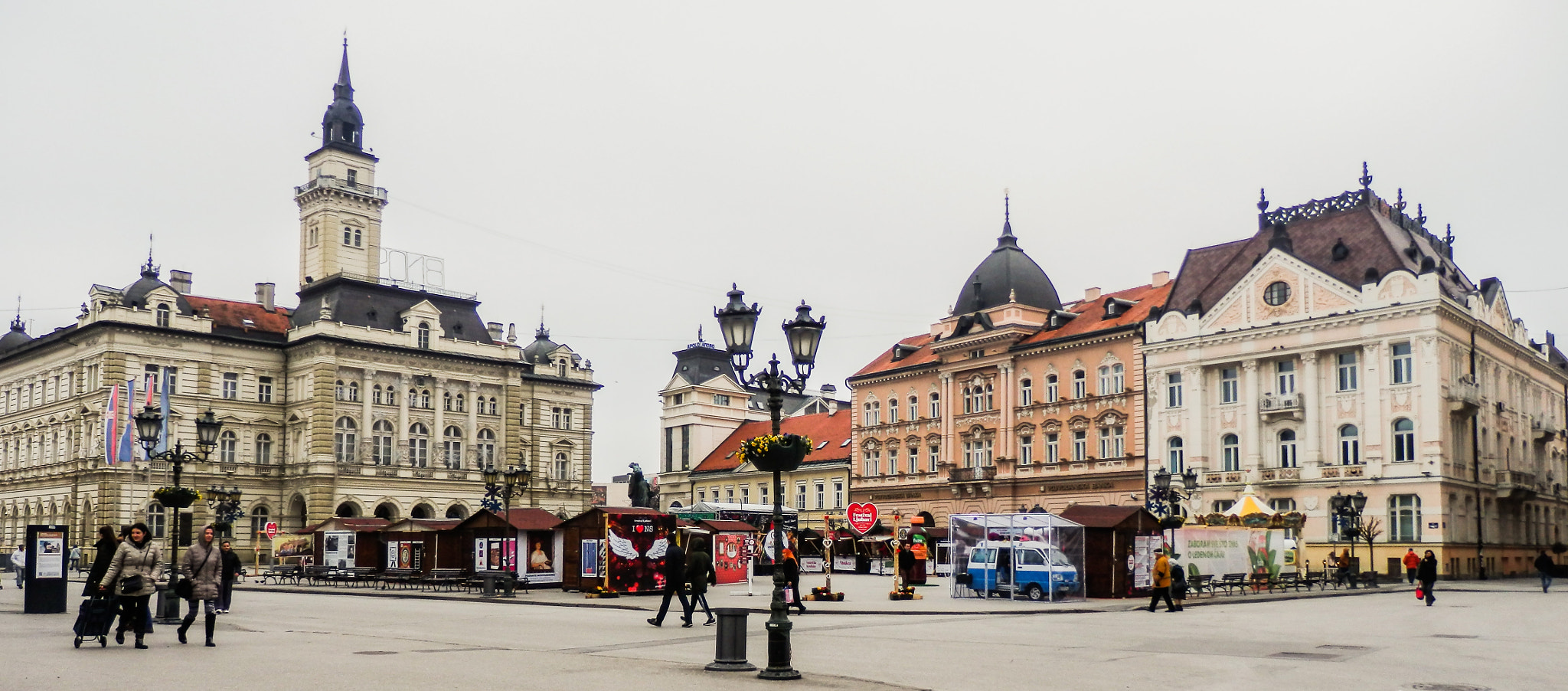 Olympus SZ-30MR sample photo. Postcard from novi sad photography