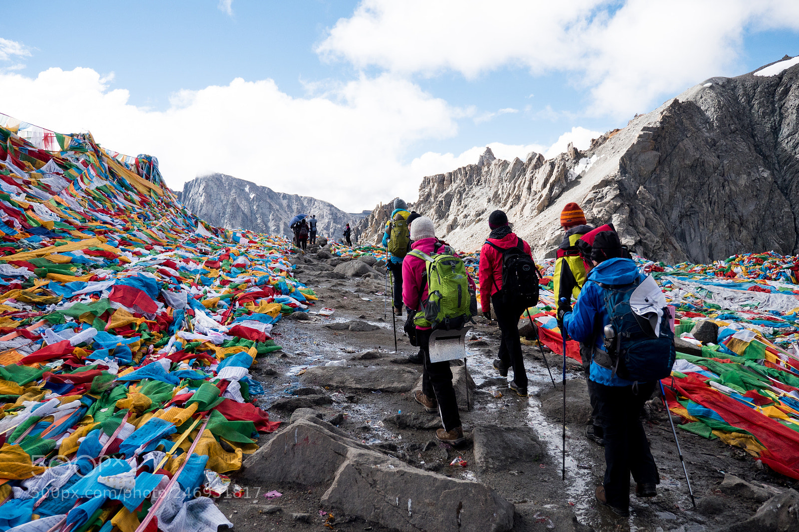 Panasonic Lumix DMC-GH4 sample photo. People pass mount kailash photography