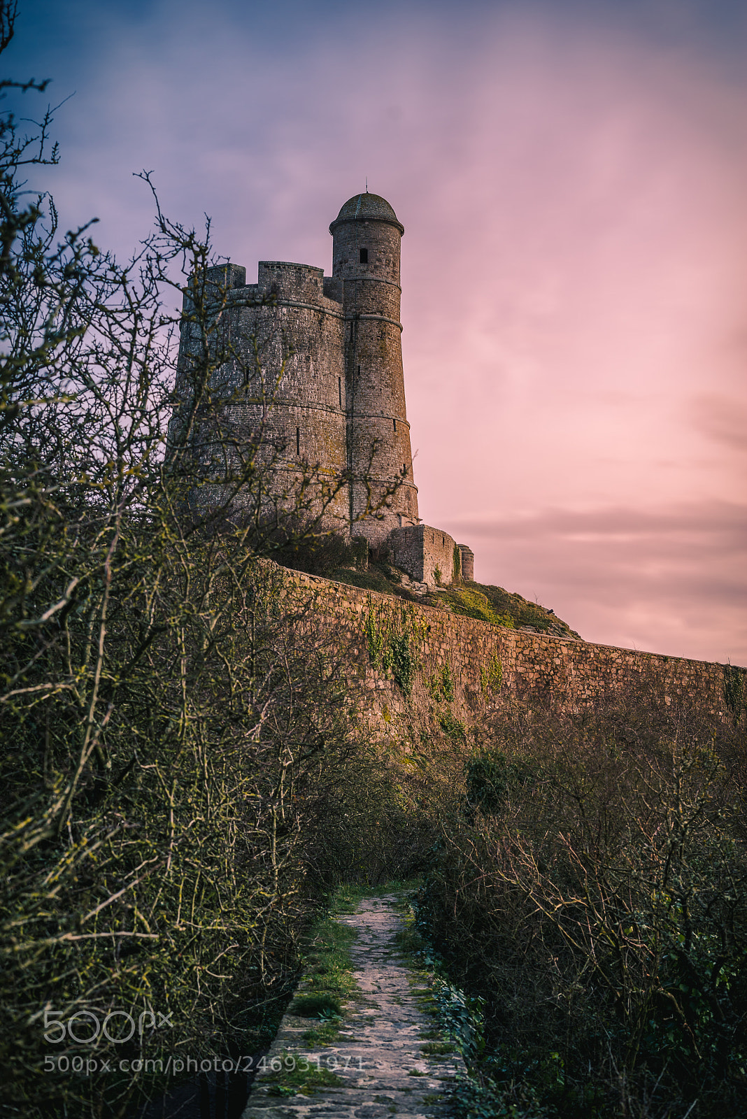 Sony a7R sample photo. La hougue, sunset photography