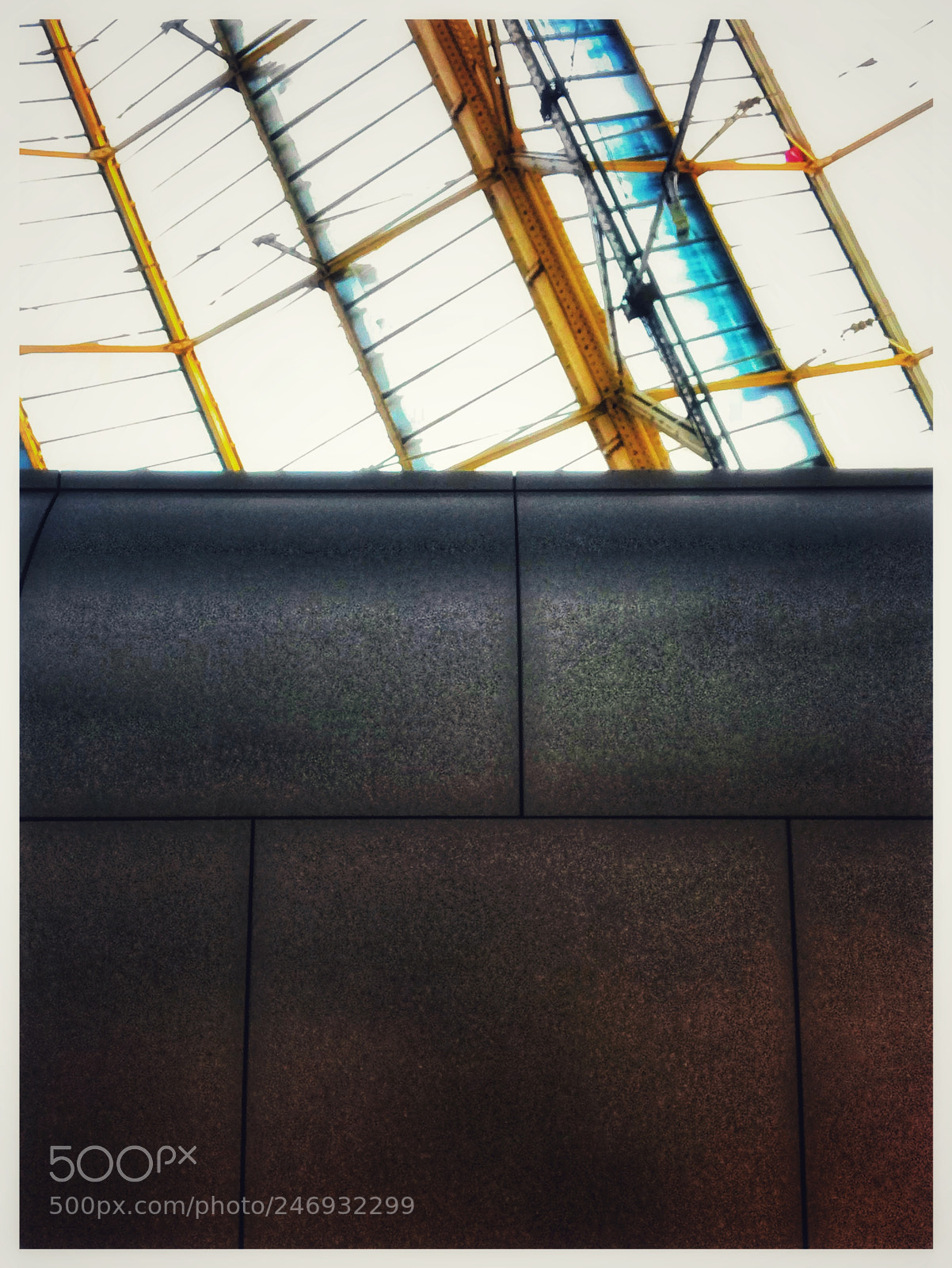 Apple iPhone 7 sample photo. Waterloo station photography