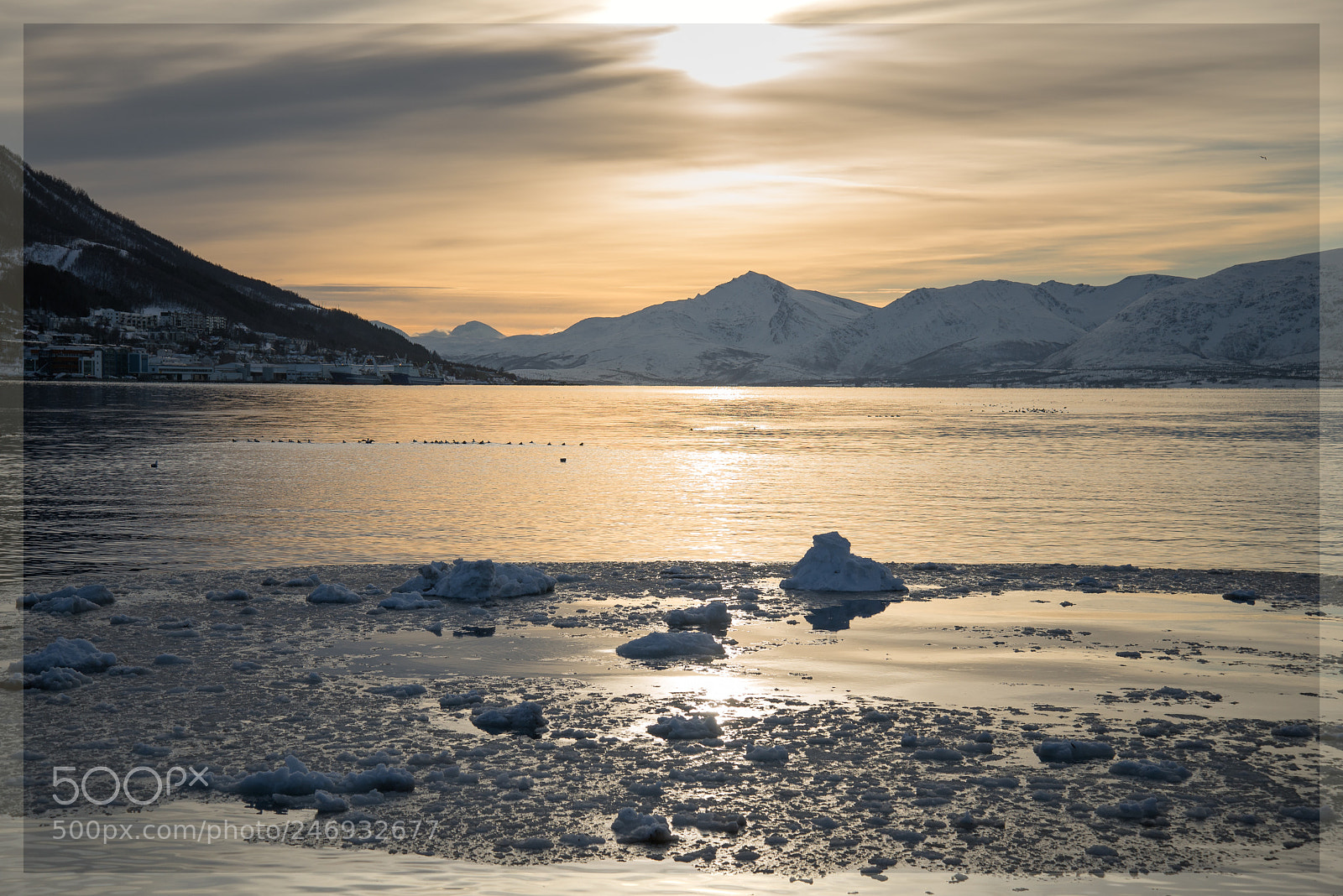 Nikon D610 sample photo. Tromsø - afternoon mood photography