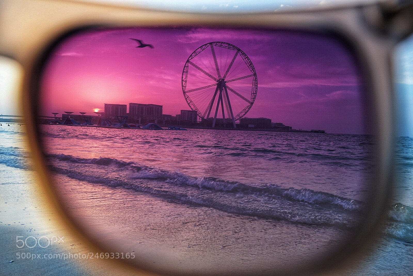 Sony a6300 sample photo. Dubai sunset photography