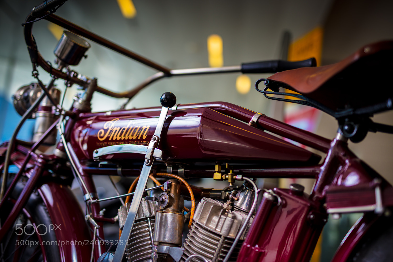 Canon EOS 5DS R sample photo. Lapd indian motorcycle circa 1917 photography