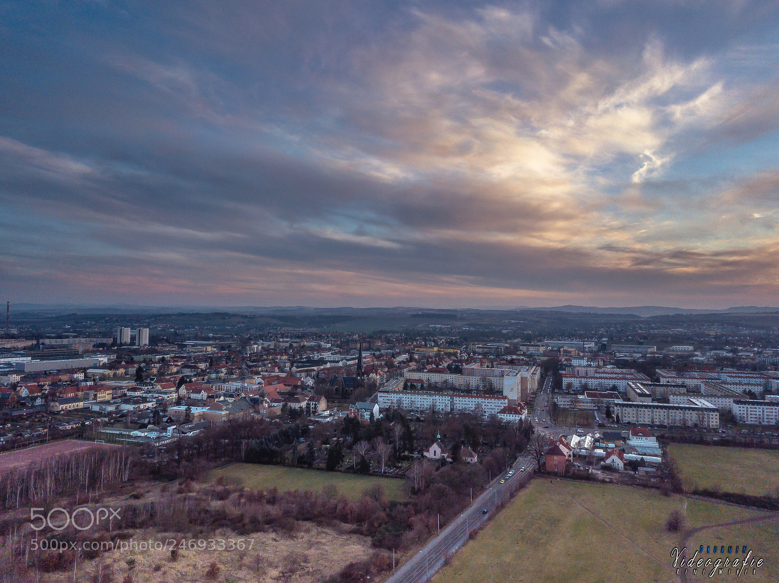 DJI FC220 sample photo. Dresden leuben photography