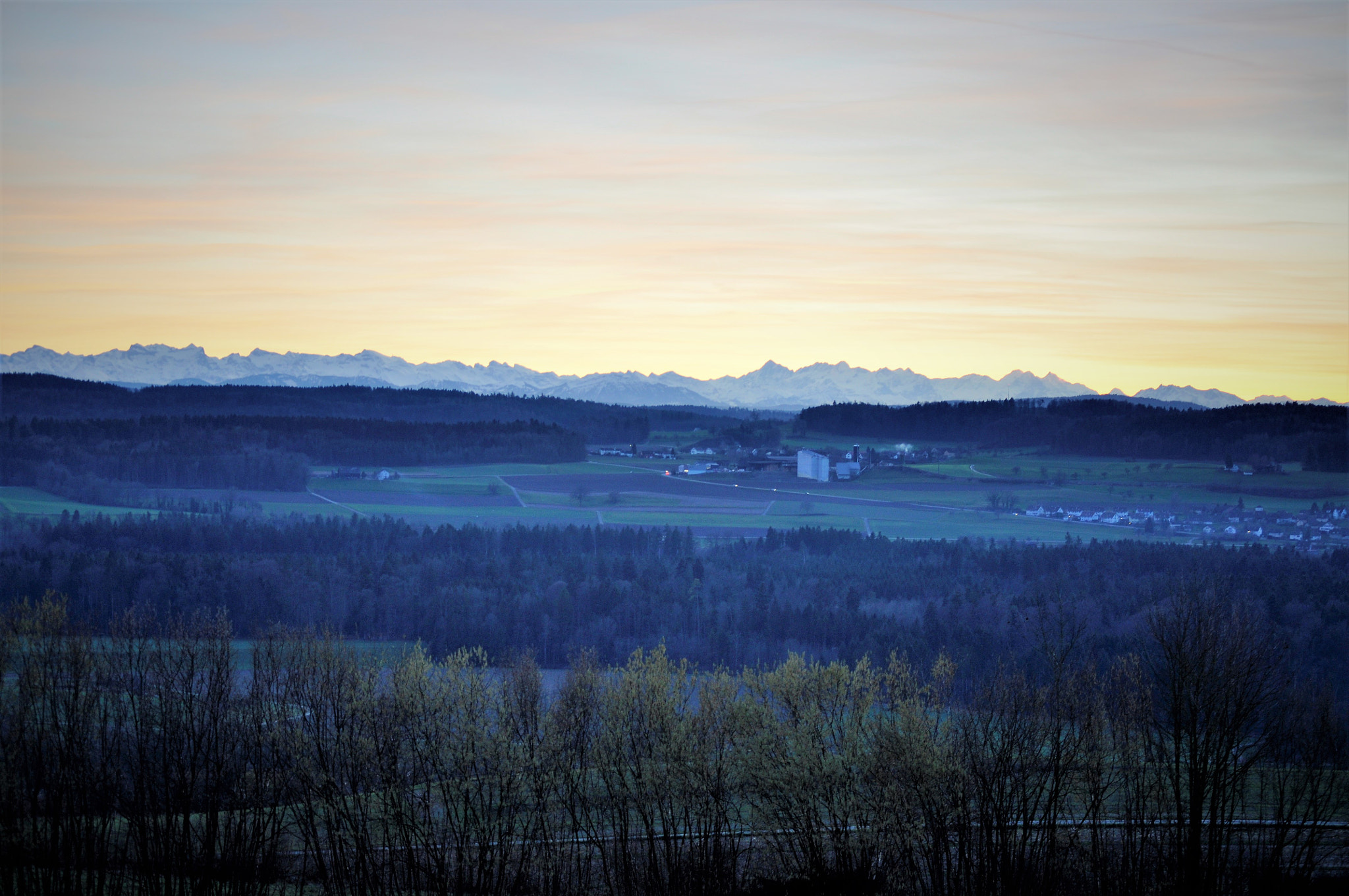 Nikon D90 sample photo. Thurgau in blue photography