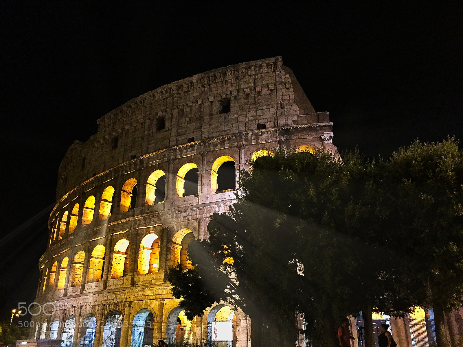 Apple iPhone 6 sample photo. Colosseum rome photography