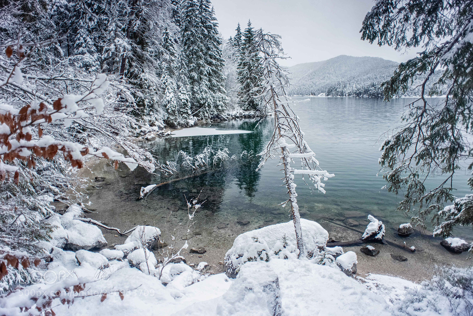 Nikon D610 sample photo. Eibsee photography