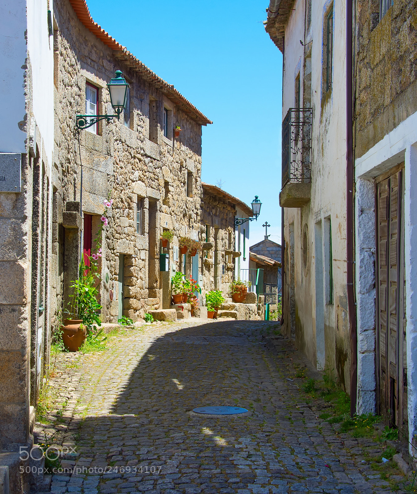 Nikon Df sample photo. Famous portugal village street photography