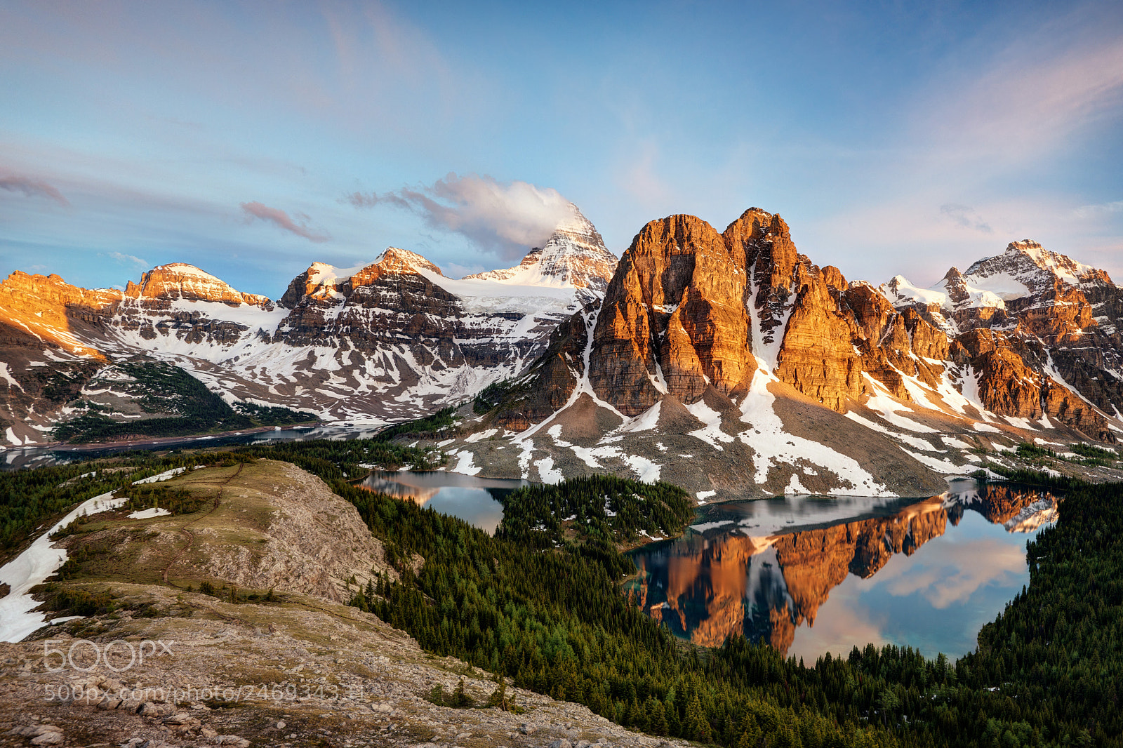 Nikon D800 sample photo. Banff mount assiniboine canada photography