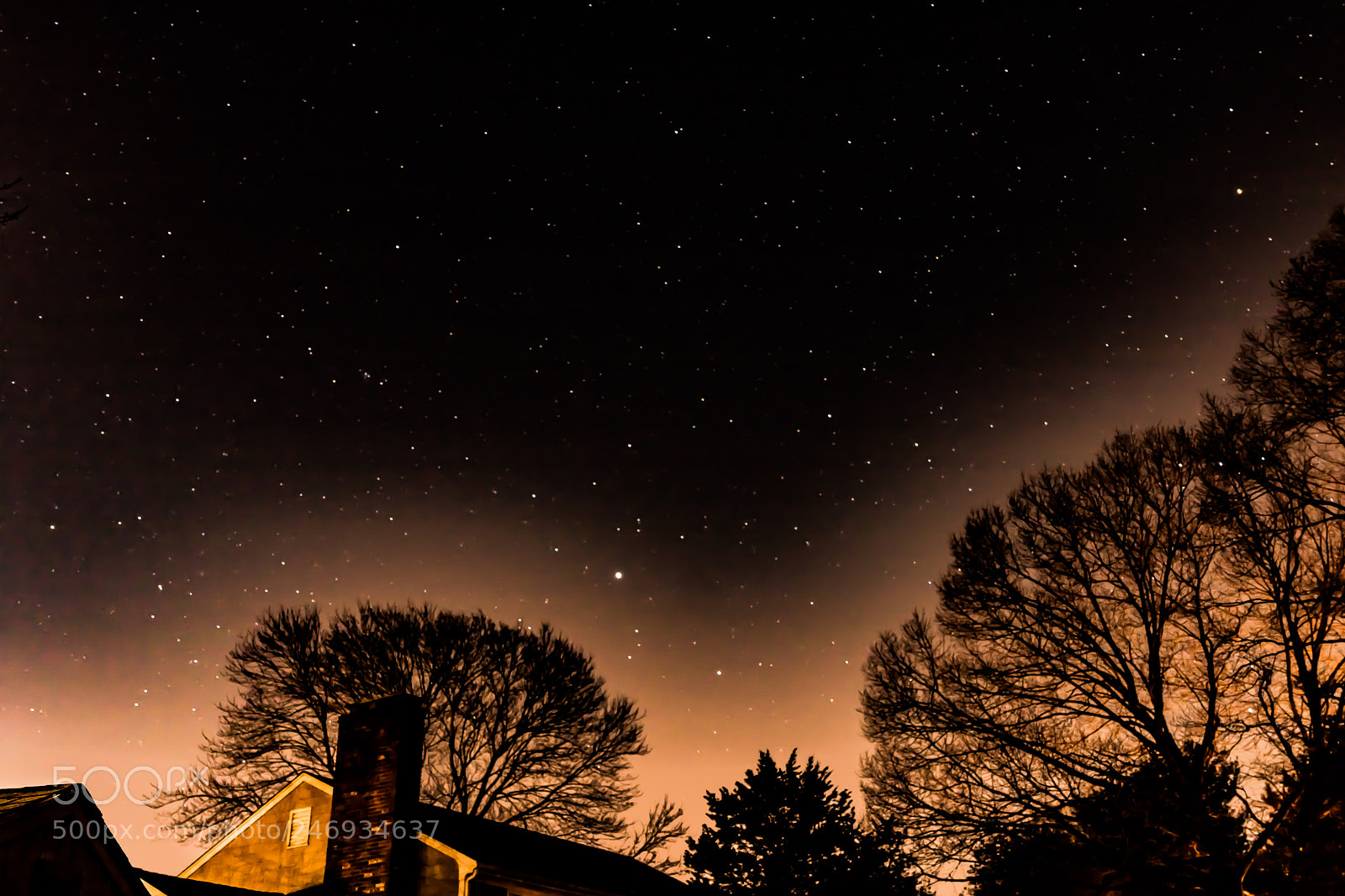 Canon EOS 750D (EOS Rebel T6i / EOS Kiss X8i) sample photo. Light pollution photography