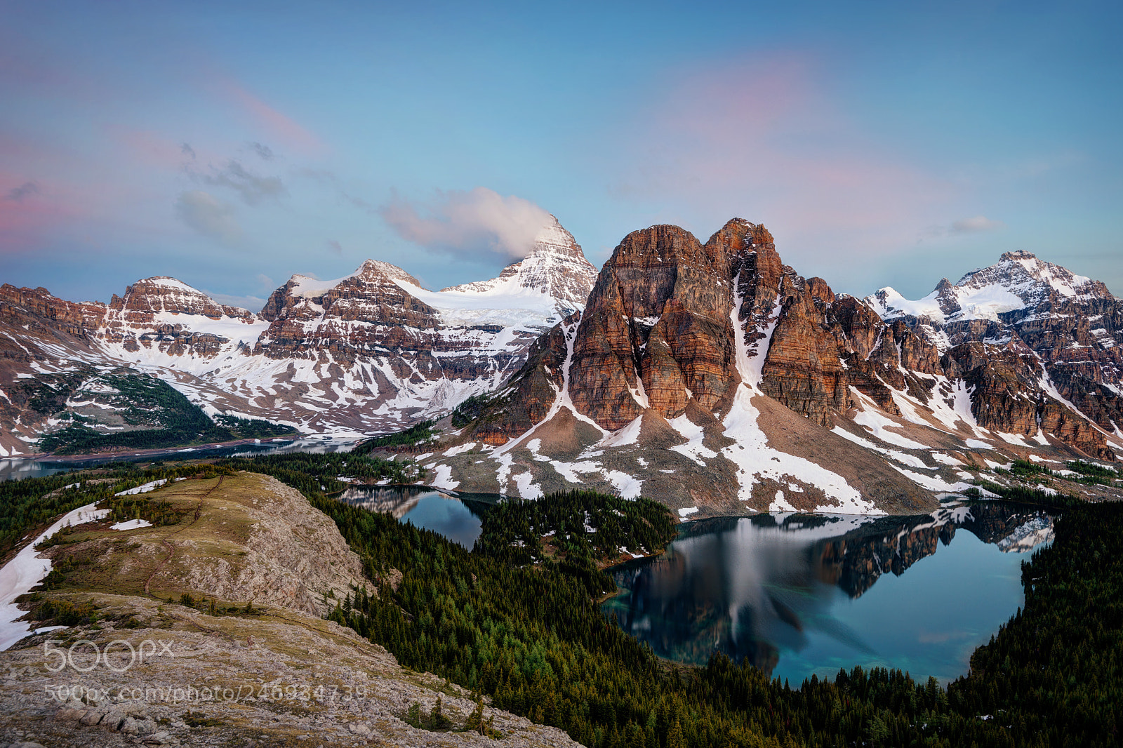 Nikon D800 sample photo. Banff mount assiniboine canada photography